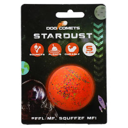 Dog Comets Hundespielzeug Ball Stardust aus Naturkautschuk Orange Größe S – Bild 1 von 9