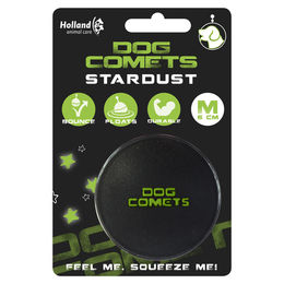 Dog Comets Hundespielzeug Ball Stardust aus Naturkautschuk Schwarz Grün – Bild 1 von 8