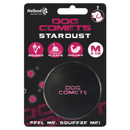 Dog Comets Hundespielzeug Ball Stardust aus Naturkautschuk Schwarz/Rosa – Bild 1 von 6