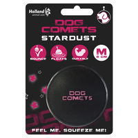 Produktbild von Dog Comets Hundespielzeug Ball Stardust aus Naturkautschuk Schwarz/Rosa