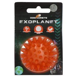 Dog Comets Hundespielzeug Exoplanet Ball Orange Größe L – Bild 1 von 3