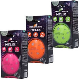 Dog Comets Hundespielzeug Helix Ball aus TPR Rosa – Bild 1 von 11