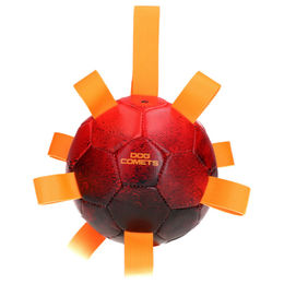 Produktbild von Dog Comets Hundespielzeug Hypernova Ball aus Gummi orange - 15 cm