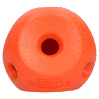 Produktbild von Dog Comets Hundespielzeug Treat Lock Ball aus TPR in Orange