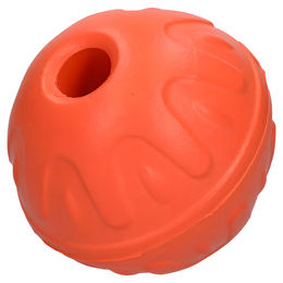 Produktbild von Dog Comets Hundespielzeug Vortex Ball aus Gummi orange