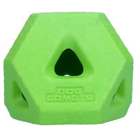 Produktbild von Dog Comets Intelligenzspielzeug Treat Lock Cube für Hunde aus TPR in Grün