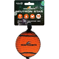 Produktbild von Dog Comets Neutron Star Hundespielzeug Tennisball mit Quietscher Orange Größe M