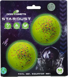Dog Comets Stardust Hundespielzeug aus Naturkautschuk Grün Größe M 2er Pack – Bild 1 von 9