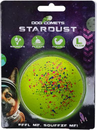 Dog Comets Stardust Hundespielzeug Gummiball aus Naturkautschuk Grün Größe L schwimmend – Bild 1 von 7