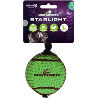 Produktbild von Dog Comets Starlight Tennisball für Hunde aus Gummi Grün Größe L