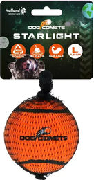 Dog Comets Starlight Tennisball für Hunde aus Gummi Orange Größe L – Bild 1 von 4