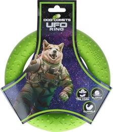 Dog Comets UFO Frisbee Hundespielzeug aus TPR in Grün – Bild 1 von 4
