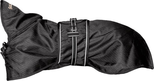 DOG Copenhagen Back-on-Track Hundemantel wasserdicht gefüttert Schwarz 86 cm – Bild 1 von 3