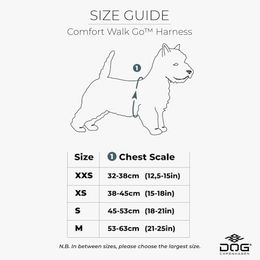 Dog Copenhagen Comfort Walk Go Hundegeschirr wasserabweisend Lila Größe S – Bild 1 von 3