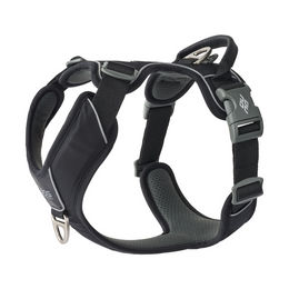 DOG Copenhagen Comfort Walk Pro Geschirr Orange Sun Schwarz Größe M wasserabweisend – Bild 1 von 2