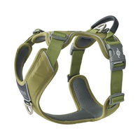 Produktbild von DOG Copenhagen Comfort Walk Pro Hundegeschirr aus Kunstleder wasserabweisend Hunting Green Größe M