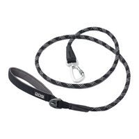 Produktbild von DOG Copenhagen Urban Rope Leine Schwarz L aus Polyester