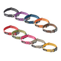 Produktbild von DOG Copenhagen Urban Style Halsband aus Nylon für kleine Hunde in Gelb Schwarz Größe S