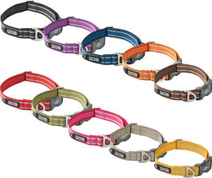 DOG Copenhagen Urban Style Halsband aus Nylon Ocean Blue Größe L – Bild 1 von 5