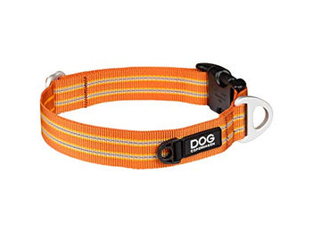 Produktbild von Dog Copenhagen Urban Style Halsband Orange Sun aus Nylon Größe S