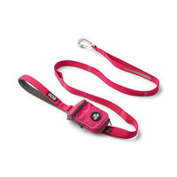 Produktbild von Dog Copenhagen Urban Trail 3.0 Hundeleine aus Polyester in Rosa mit Silber, Größe L - 160 cm