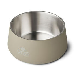 DOG Copenhagen Vega Hundenapf aus Edelstahl in Caffe Latte Beige M/L – Bild 1 von 6