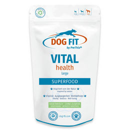 DOG FIT by PreThis Futtertopping mit Vitalpilzen Reishi und Cordyceps für große Hunde ab 25kg 120g – Bild 1 von 1