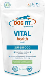 Produktbild von DOG FIT by PreThis VITAL health Superfoods Futtertopping für Hunde klein zur Immunstärkung