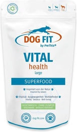 Produktbild von DOG FIT by PreThis VITAL health Superfoods und Vitalpilze zur Unterstützung des Immunsystems für Hunde Large