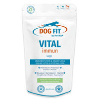 Produktbild von DOG FIT by PreThis VITAL immun zur Unterstützung von Darmflora und Immunsystem für Hunde mit Pro- und Präbiotika, Colostrum und Propolis, 60 Kapseln