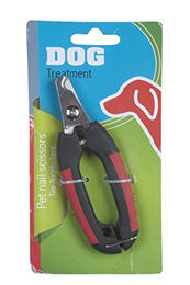 Dog Krallenschere für Hunde und Katzen zur Krallenpflege aus Metall und Kunststoff in Schwarz - 12,5 cm – Bild 1 von 1