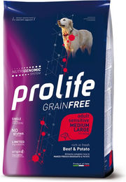 Produktbild von Dog Prolife Hundetrockenfutter Rind & Kartoffel Getreidefrei Monoprotein 10 kg - 10 kg