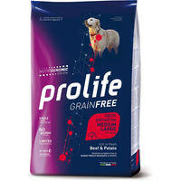 Produktbild von Dog Prolife Hundetrockenfutter Rind & Kartoffel Getreidefrei Monoprotein 10 kg - 10 kg