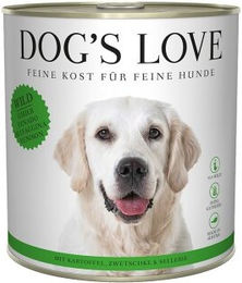 Dog's Love Adult Classic Wild mit Kartoffel und Zwetschge Getreidefrei Hundefutter 6x800 g - 6 x 800 g – Bild 1 von 3