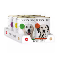 Produktbild von Dog's Love Adult Hund Nassfutter Multipack Sensitive Stückchen in Sauce 6 x 400 g - 6 x 400 g