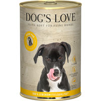 Produktbild von Dog's Love B.A.R.F. Hund Nassfutter Huhn Pur 6 x 400 g - 6 x 400 g