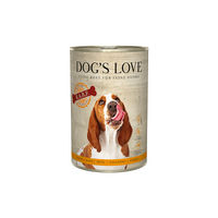 Produktbild von Dog's Love B.A.R.F. Nassfutter Pute Pur für Hunde 6 x 400g - 400 g
