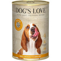 Produktbild von Dog's Love B.A.R.F. Pute Pur Hundefutter für alle Altersstufen 6x400g