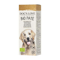 Produktbild von Dog's Love Bio Huhn Paté Hundesnack 80 g - 12 x 80 g