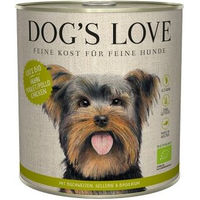 Produktbild von Dog's Love Bio Hund Nassfutter Adult Huhn mit Buchweizen und Sellerie 6x800 g - 6 x 800 g
