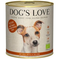 Produktbild von Dog's Love Bio Hund Nassfutter Adult Rind Sensitive 6x800 g - 6 x 800 g