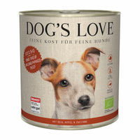 Produktbild von Dog's Love Bio Hundefutter Nassfutter Rind für Adult 6 x 800 g - 6 x 800 g