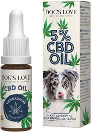 Dog's Love Canna CBD Öl 5% für Hunde ohne Zusätze 10ml - 10 ml – Bild 1 von 4