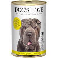 Produktbild von Dog's Love Classic Hundefutter Huhn mit Birne, Quinoa und Karotte 6x400g