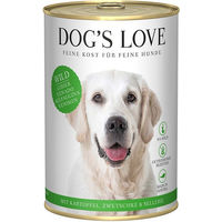 Produktbild von Dog's Love Classic Wild Hundefutter mit Kartoffel, Zwetschge und Sellerie Monoprotein Adult 6x400g
