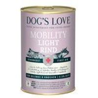 Produktbild von Dog's Love DOC Mobility Light Hund Nassfutter Rind getreidefrei 6x400 g