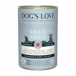 Dog's Love DOC Schonkost Intestinal Light Huhn Hund 6 x 400 g - 6 x 400 g – Bild 1 von 3