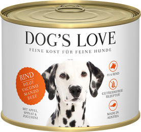 Dog's Love Hund Nassfutter Adult Rind Getreidefrei 6 x 200 g - 6 x 200 g – Bild 1 von 3