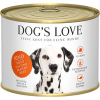 Produktbild von Dog's Love Hund Nassfutter Adult Rind Getreidefrei 6 x 200 g - 6 x 200 g