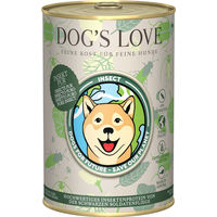Produktbild von Dog's Love Hund Nassfutter Insekt Pur Bio Adult 6 x 400 g - 6 x 400 g